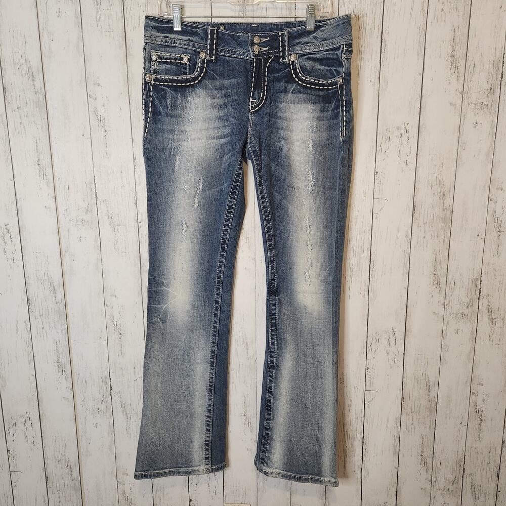 Miss Me Women's Blue Boot Cut Jeans